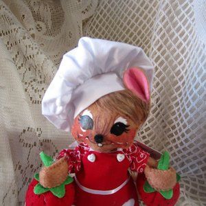 Annalee Sweet Strawberry Chef 6" Tall New in Package